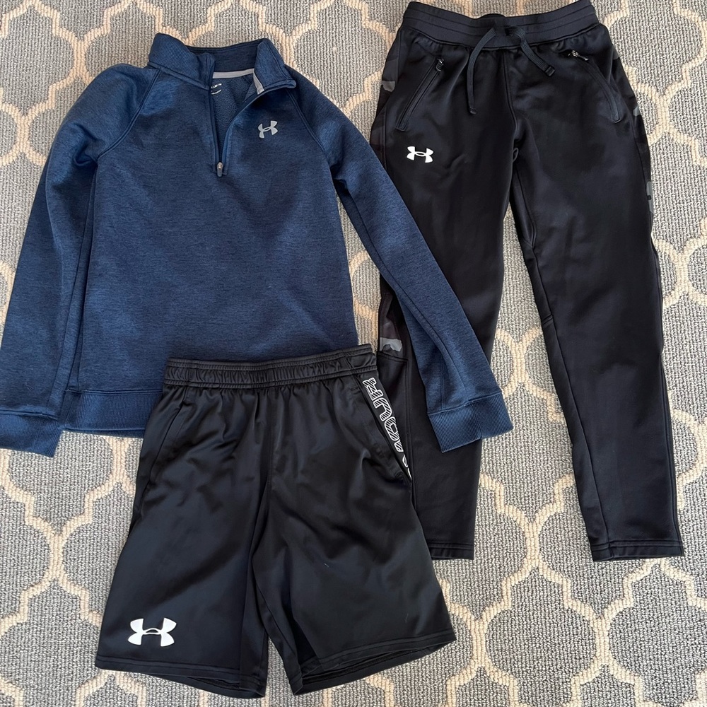 Lot of Boys Under Armour Clothes!